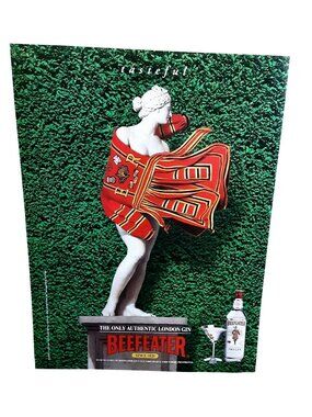 1994 Beefeater London Dry Gin Vintage Magazine Print Ad Tasteful